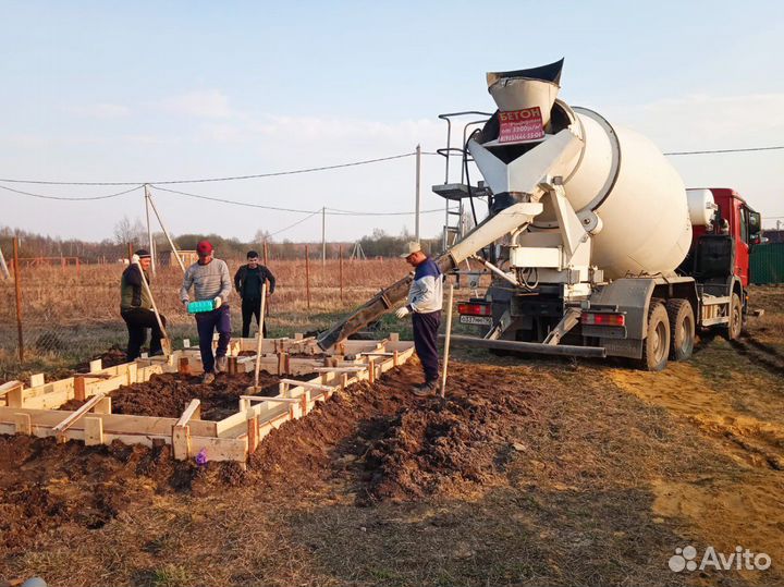 Бетон, раствор, бетонный насос