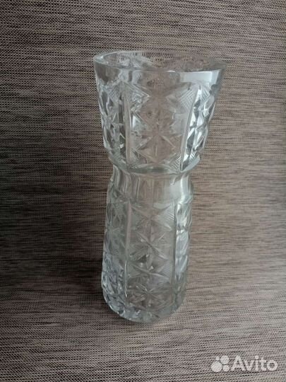 Ваза хрустальная СССР лзхс