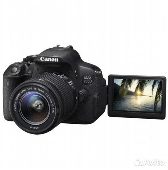 Зеркальный фотоаппарат Сanon 700d Профессиональный