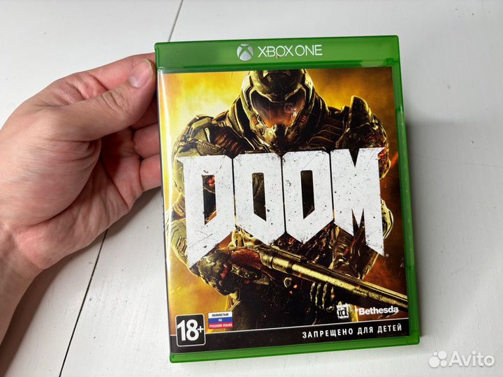 Doom xbox one диск