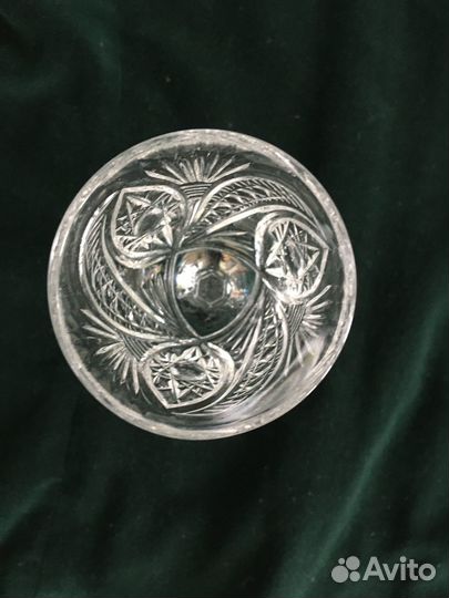 Хрустальные фужеры и рюмки СССР