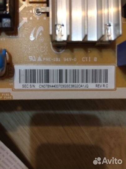 Запчасти на тв Самсунг UE40J5510AU