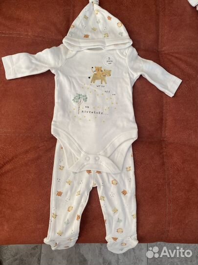 Детские вещи пакет. (нов.,р.50-86) Mothеrcare и др