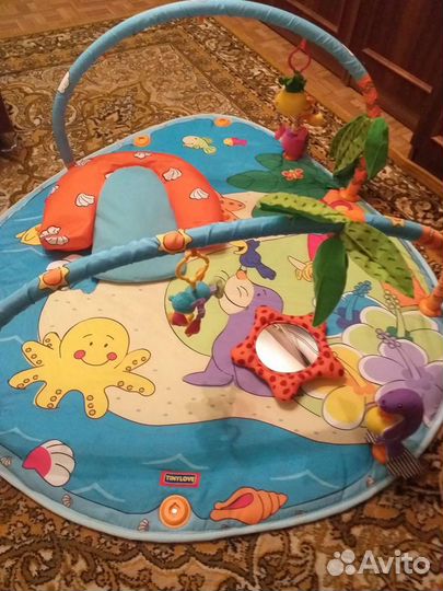 Развивающий коврик tiny love тропический остров