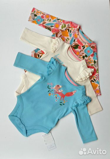 Боди mothercare 56-62, 68-74, 74-80