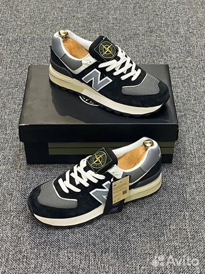 Кроссовки New balance stone island