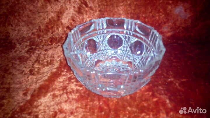 Салатницы СССР хрусталь
