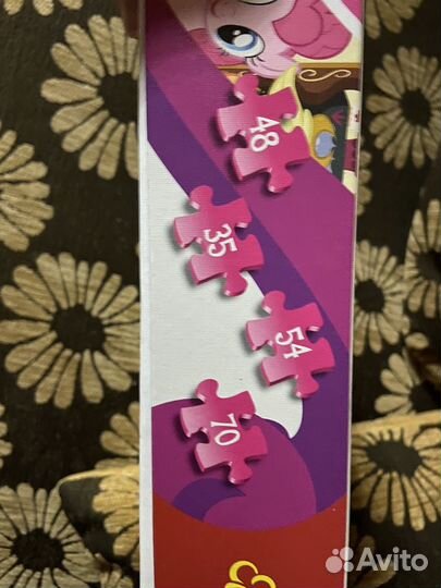 Пазл My little pony 4 в1