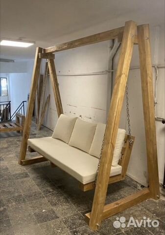 Садовые качели из дерева купить в Ижевске | Товары для дома и дачи | Авито