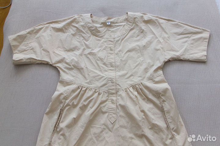 Платье светлое Uniqlo (M)