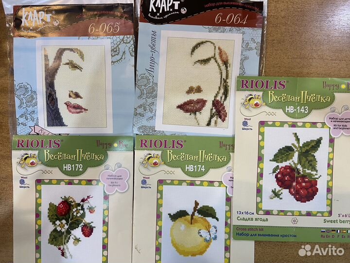 Наборы для вышивки крестом, схемы