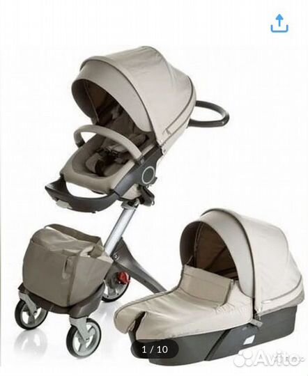 Коляска stokke xplory 2 в 1