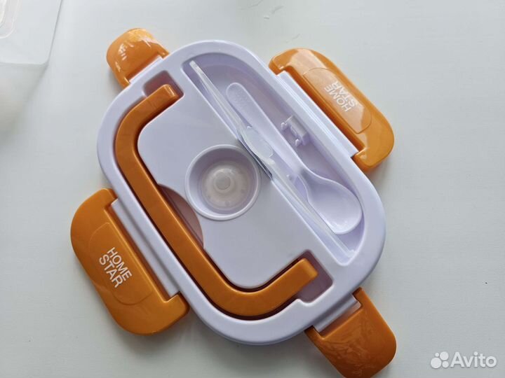 Ланч бокс для еды с подогревом HomeStar HS-2037