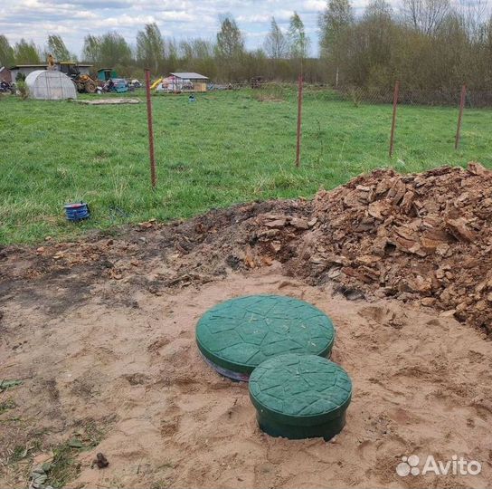 Установка септика за 1 день
