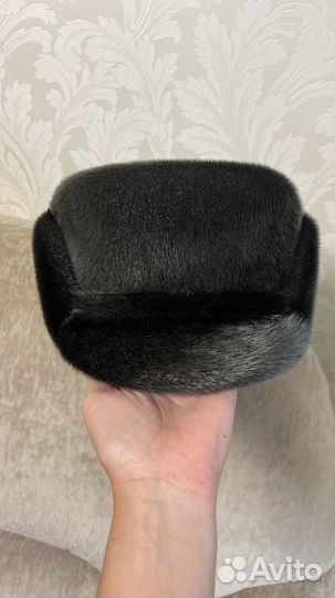 Мужские и женская шапка натуральные