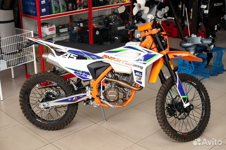 Мотоцикл Avantis A5 Lux оранжевый