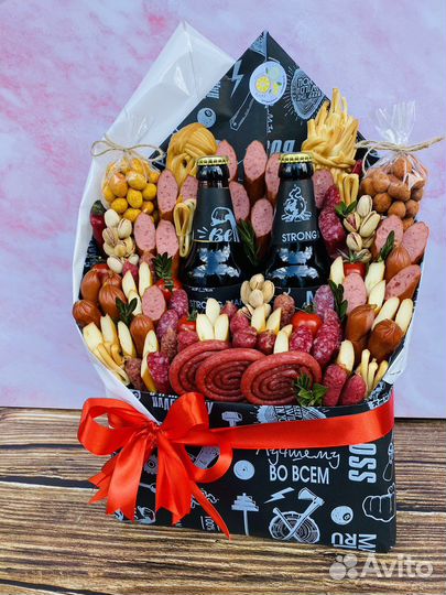 Мясной букет. Мужской букет