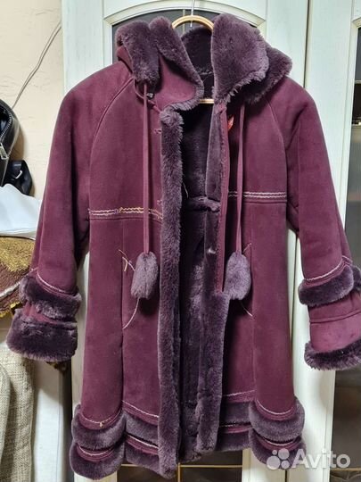 Дубленка для девочки