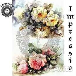 Декупажные карты цветочные