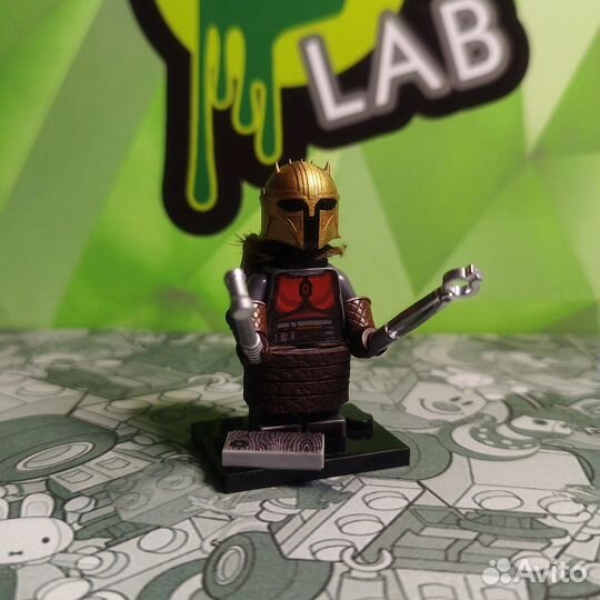Кастомная минифигурка lego Mandalorian