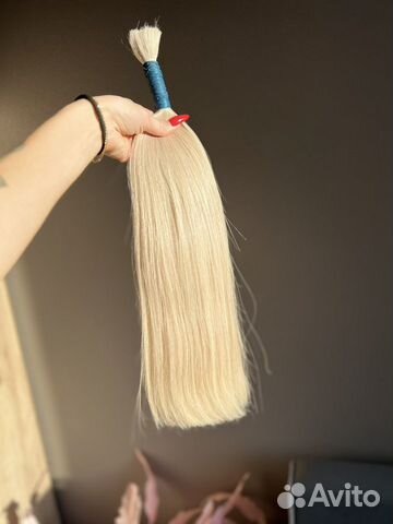 Натуральные волосы для наращивания 50см блонд объявление продам