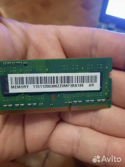 Оперативная память ddr3 для ноутбука 2gb