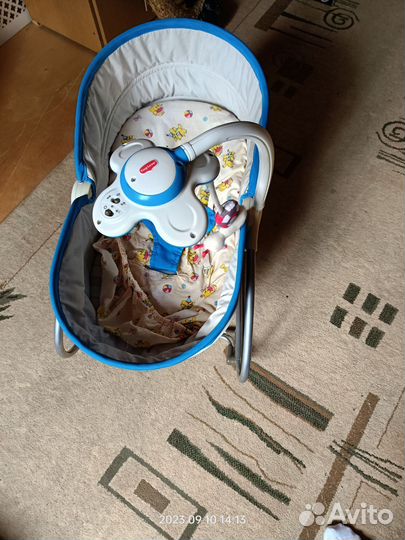 Детская люлька шезлонг tiny love