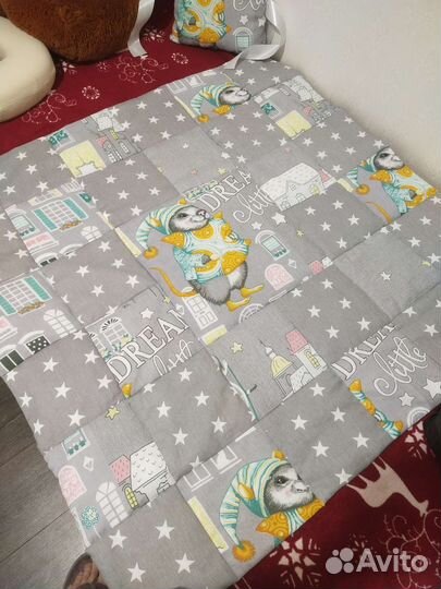 Лоскутное стеганое одеяло(конверт) в стиле печворк