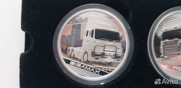 Короли Дорог набор из 4-х монет 2010 год