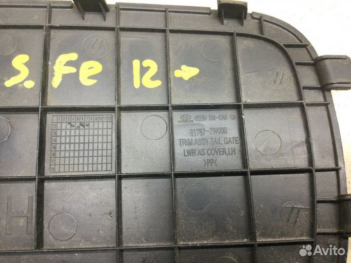 Накладка (кузов внутри) Hyundai Santa Fe 2012