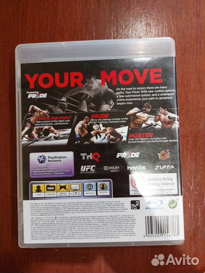 Игра UFC 3 Undisputed на PS3