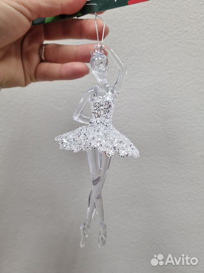 Елочная игрушка Балеринка