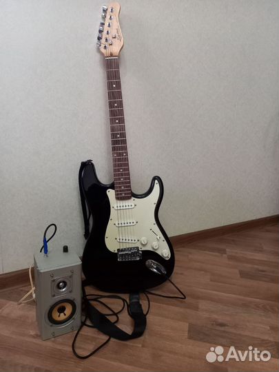 Электро гитара с комбиком