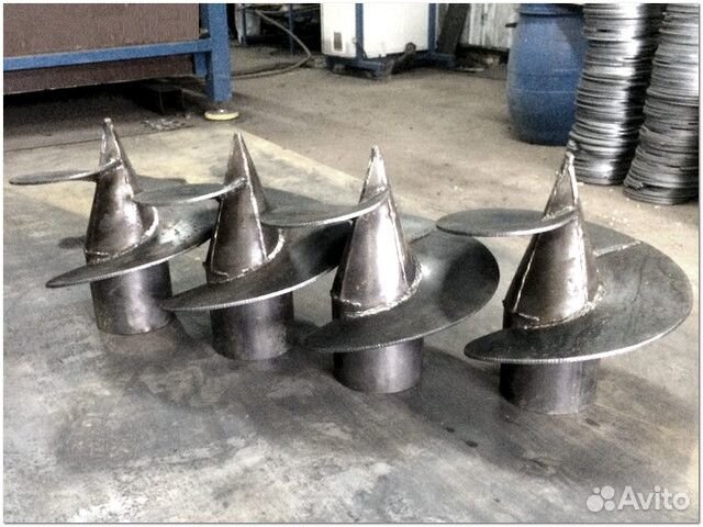 Лопасти для винтовых свай