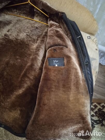 Дубленка натуральная мужская 50 52