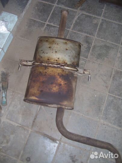 Хендай матрикс глушитель