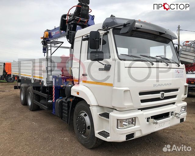 КамАЗ 65115 с КМУ, 2023