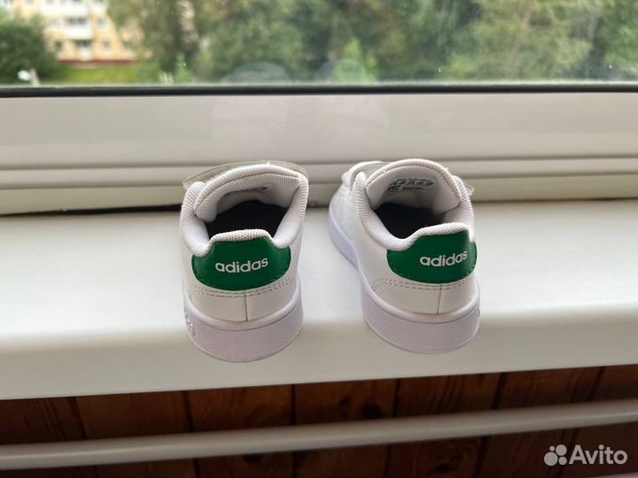 Кеды adidas белые 23 размер
