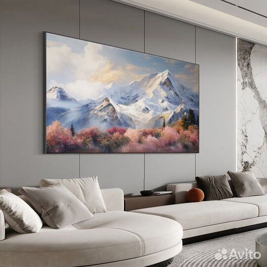 Картина маслом Горный пейзаж Музейное качество