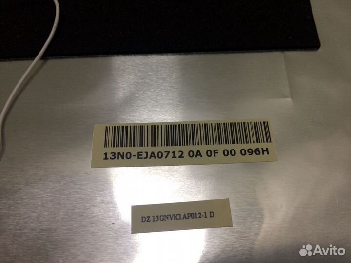 Крышка матрицы ноутбука Asus K50AB