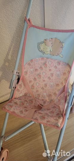 Коляска игрушечная кукольная