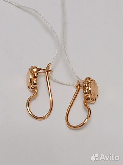 Серьги Золото