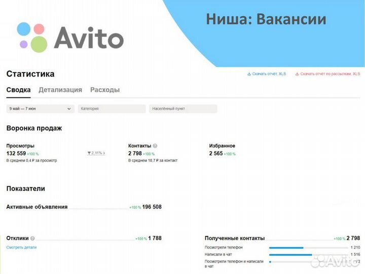 Авитолог / Продвижение на авито