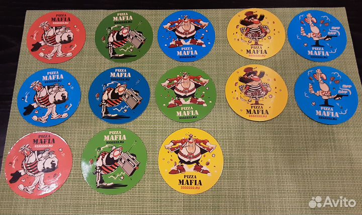 Магнит Пицца Мафия Pizza Mafia от