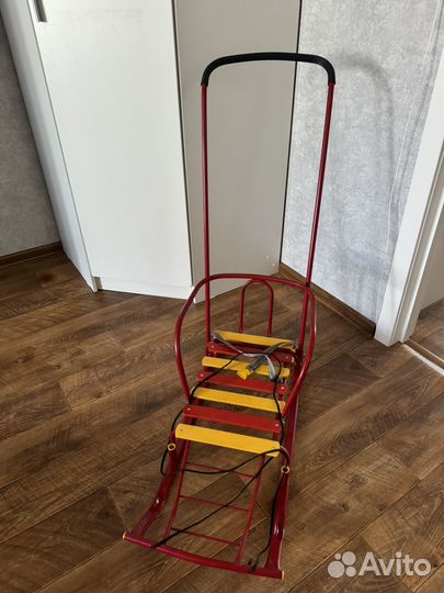 Детские санки с колесами
