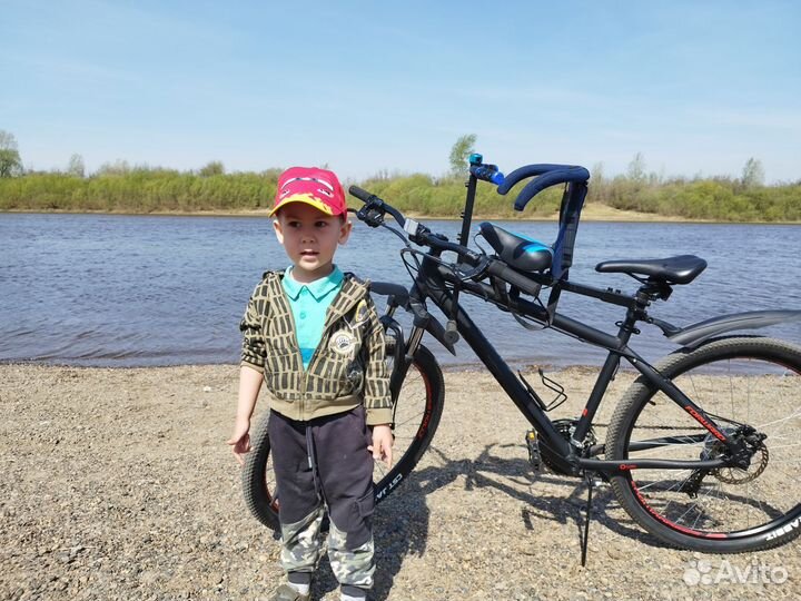 Детское велосипедное кресло, переднее