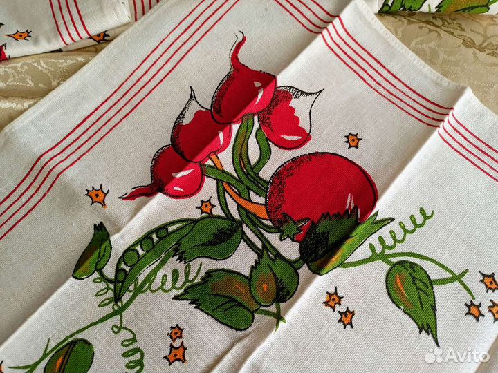 Винтаж Салфетки/полотенца СССР, Европа, новые