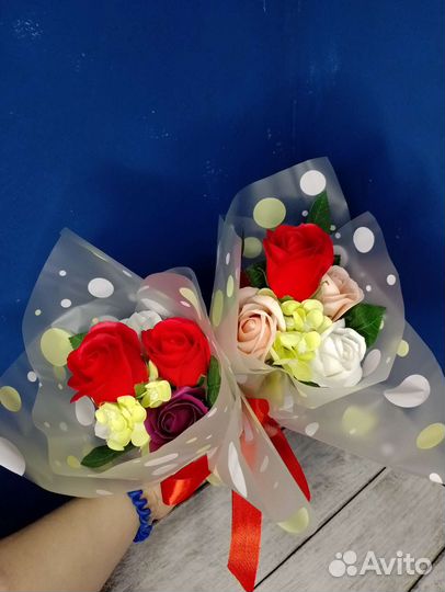 Букет из Мыльных роз