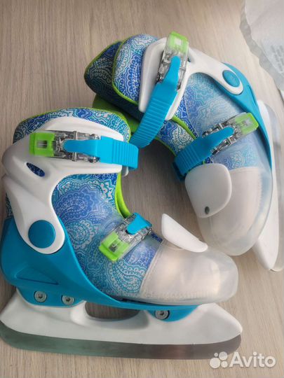 Коньки раздвижные 30- 34 размер