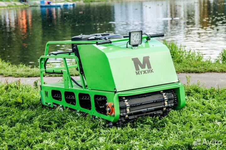 Мотобуксировщик мужик М500 мини 15 л.с